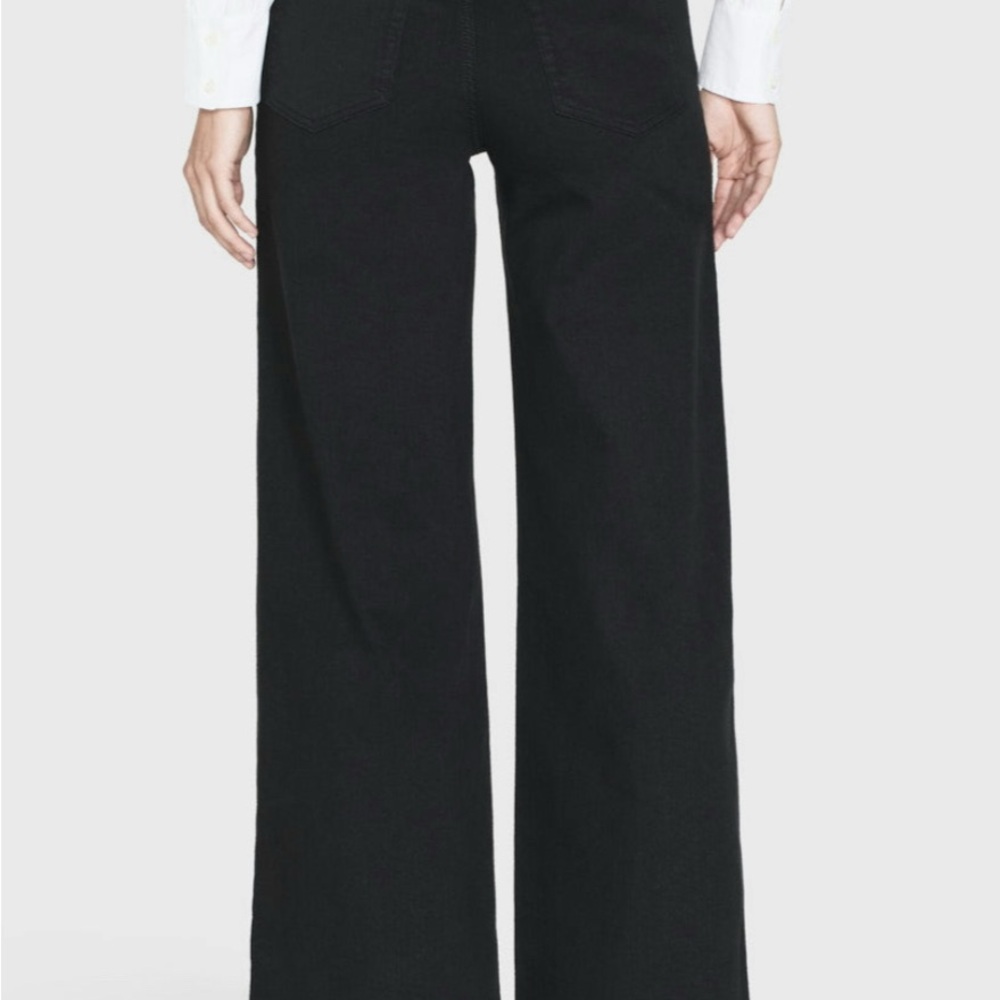 FRAME La Palazzo Slim - Black Wide-Leg Jeans - worn less than 5X